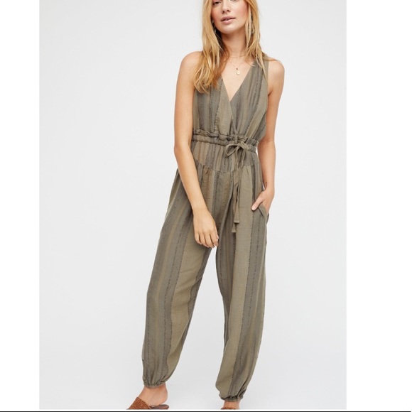 Free People Pants - Free People Criss Cross One Piece Jumpsuit